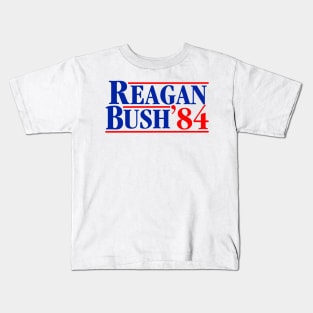 Reagan Bush 84 Kids T-Shirt